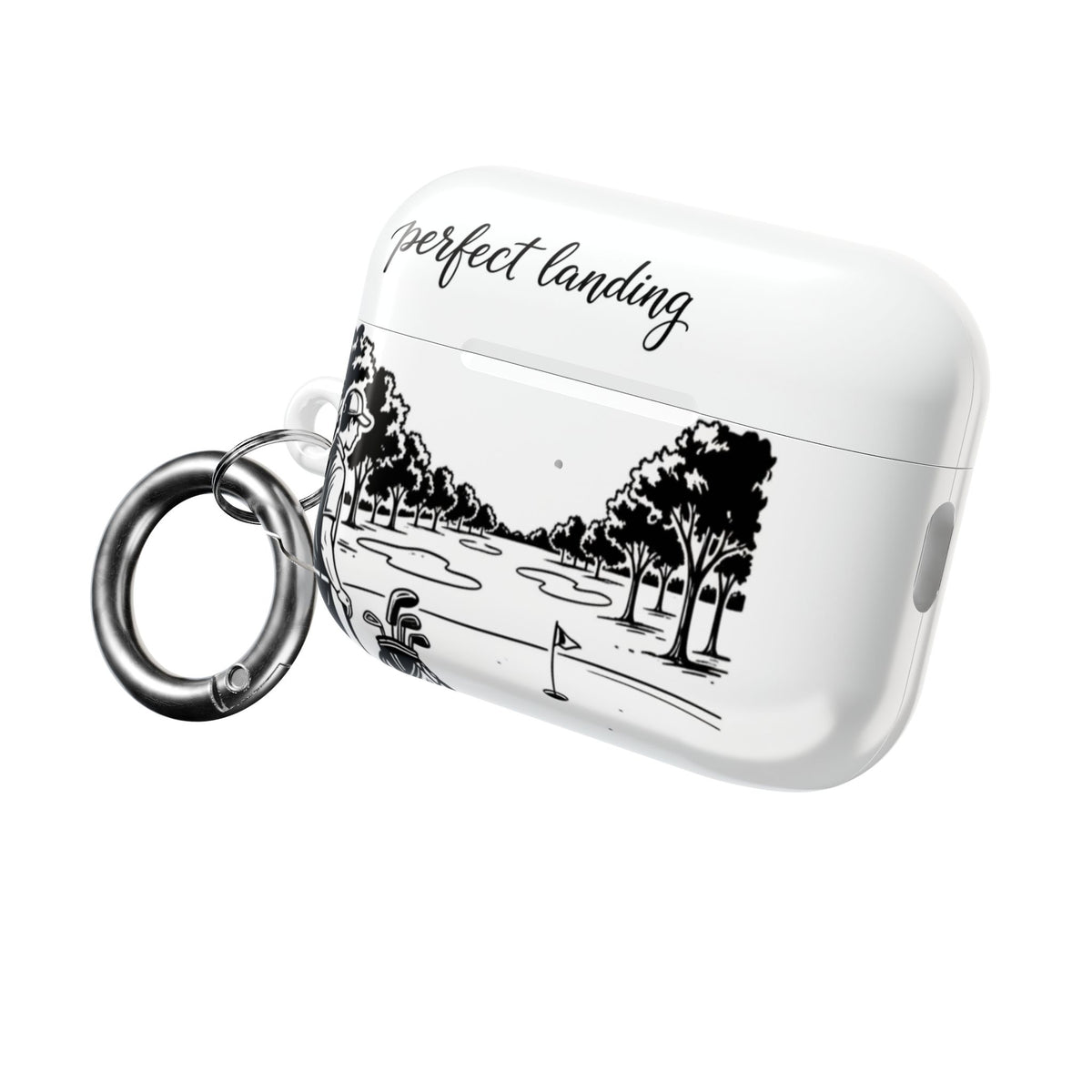 AirPods Case, Golf, perfect landing - the long shot design