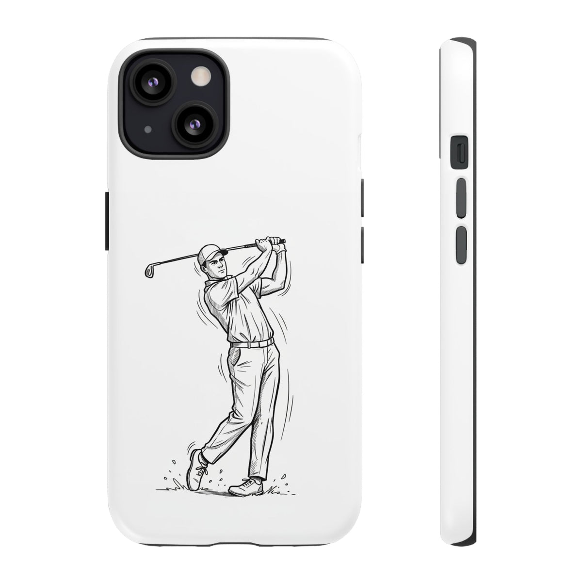 Phone Case, Golf Long Drive Design, Tough Case