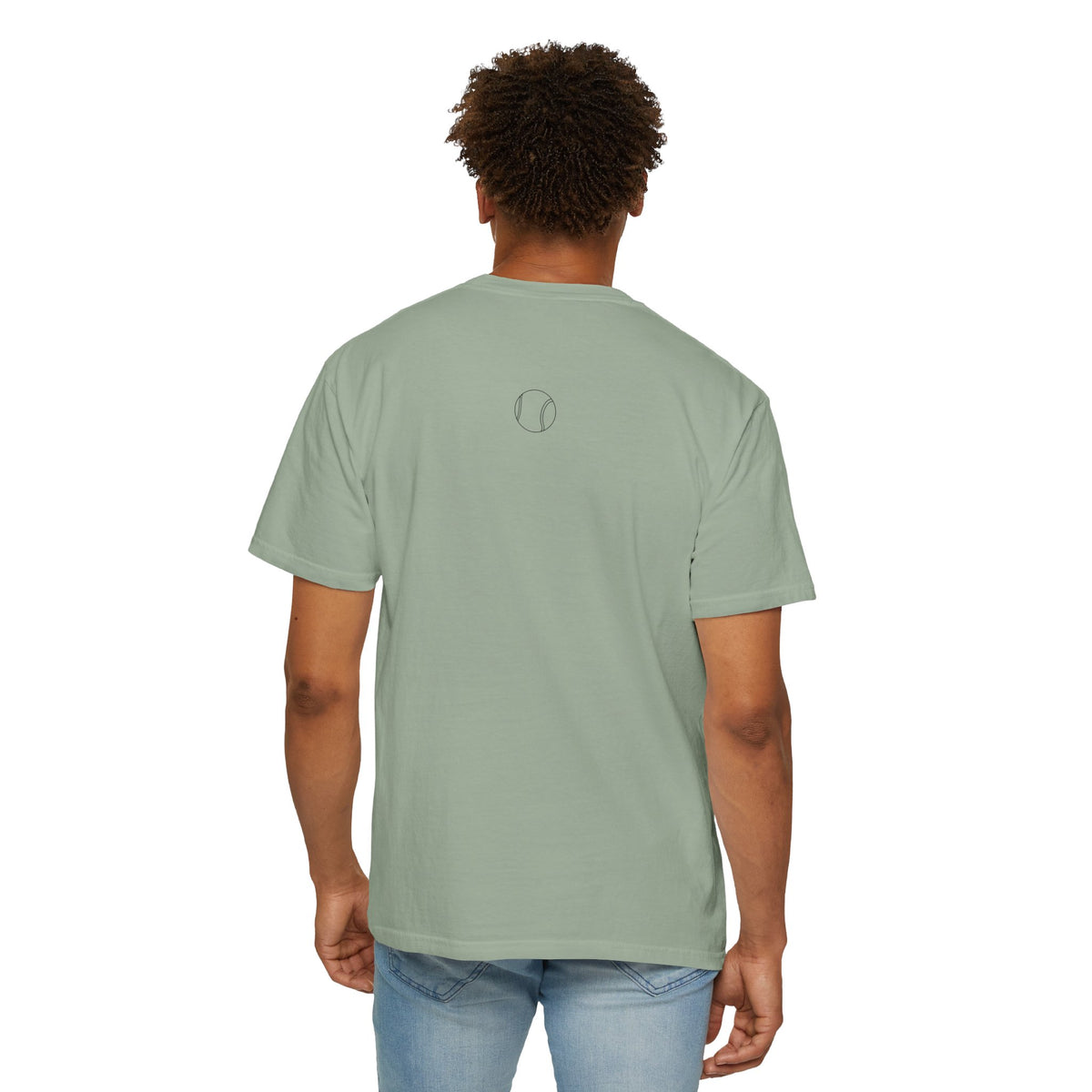 Copy of T shirt, Cricket Batsman Minimalist sketch design
