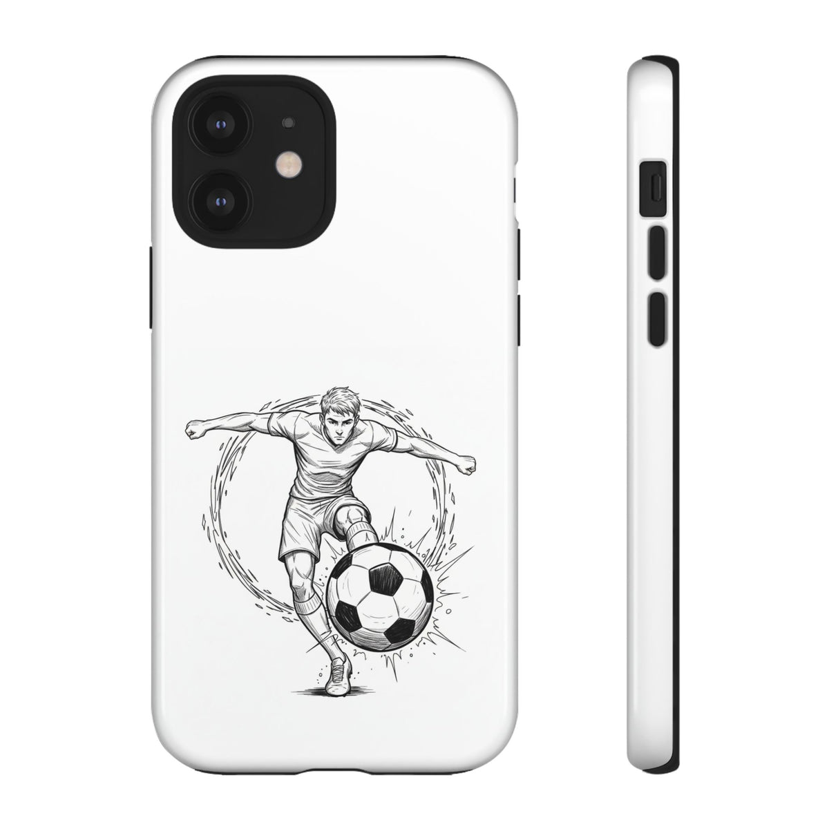 Football Striker Winners Mindset Case