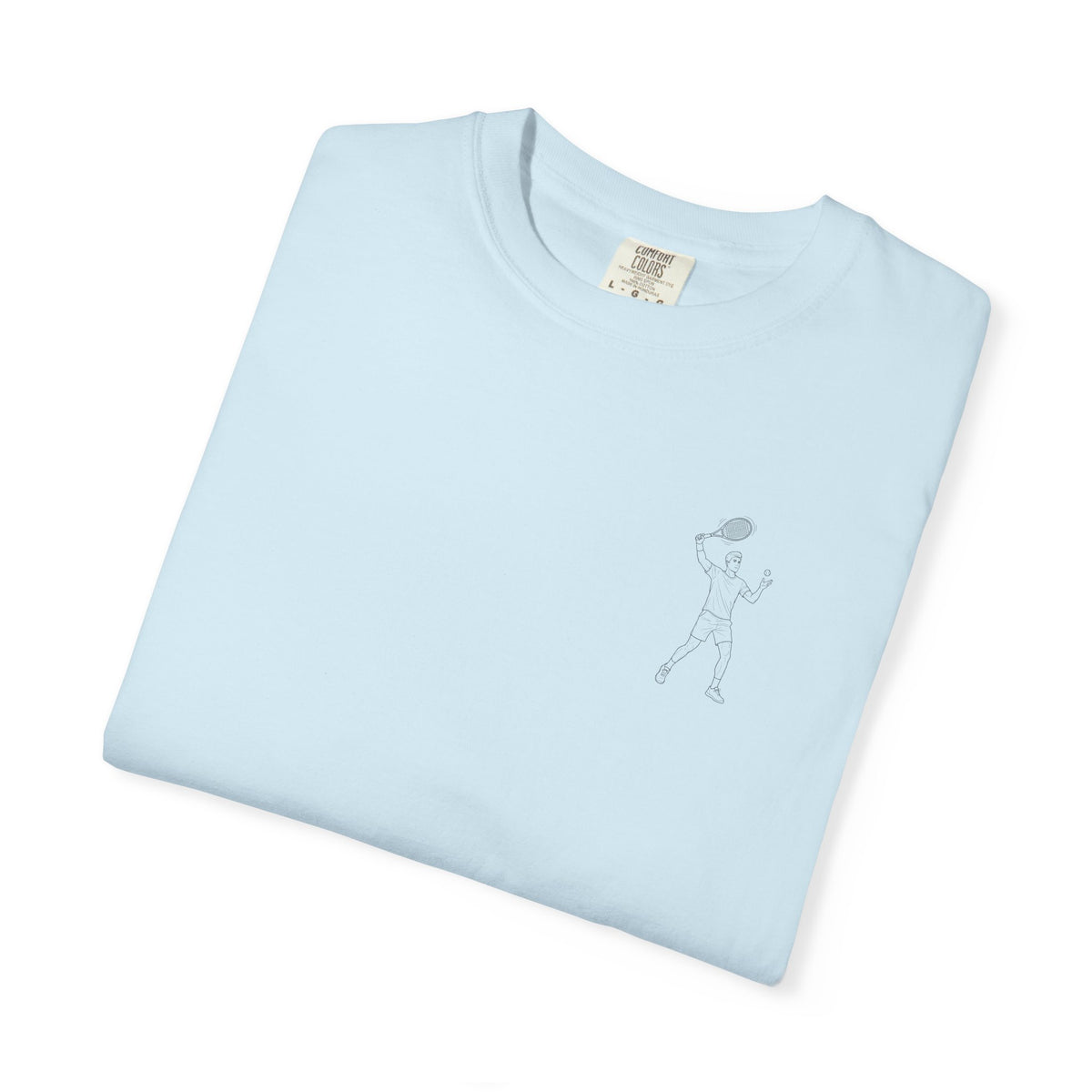 Copy of T shirt, Cricket Batsman Minimalist sketch design