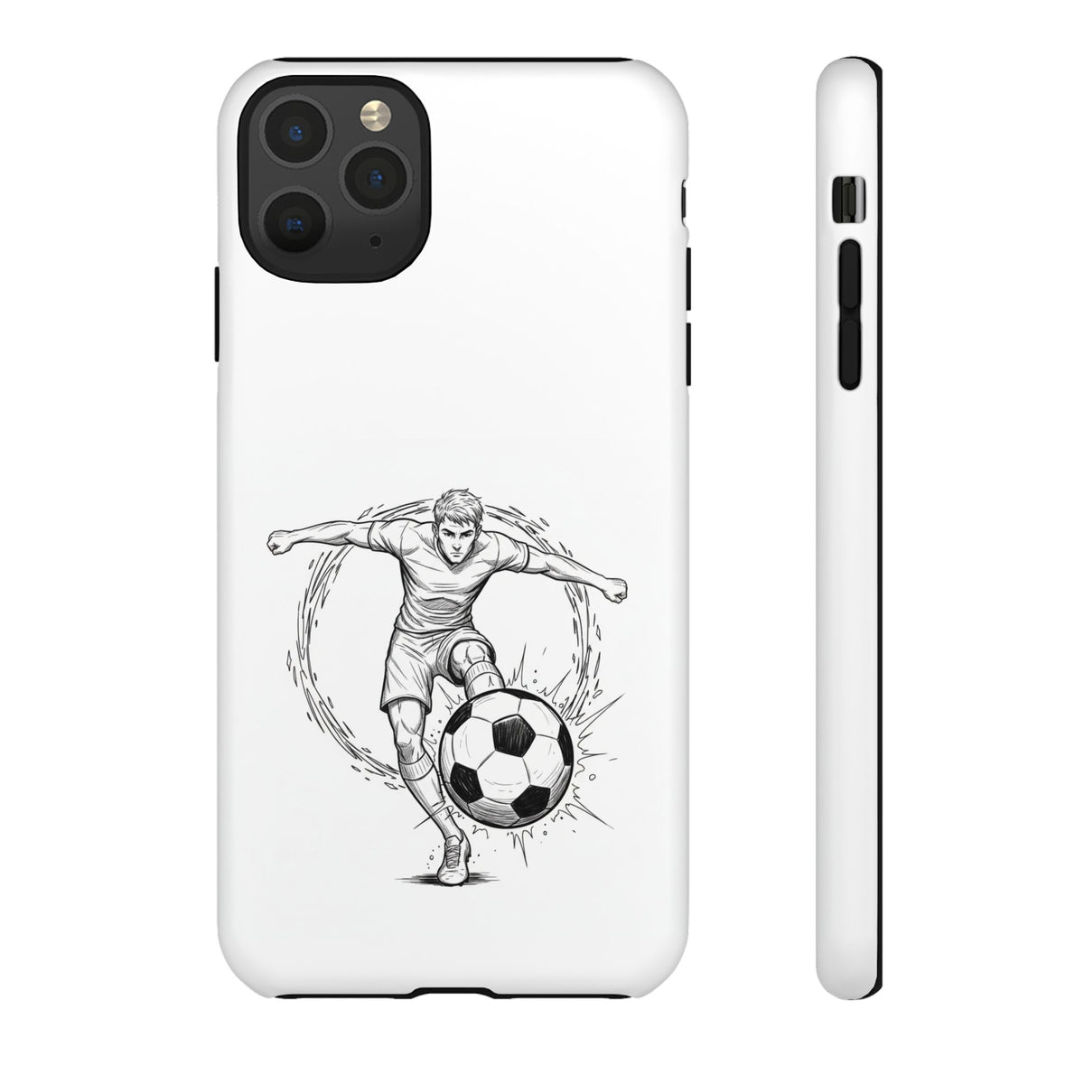 Football Striker Winners Mindset Case