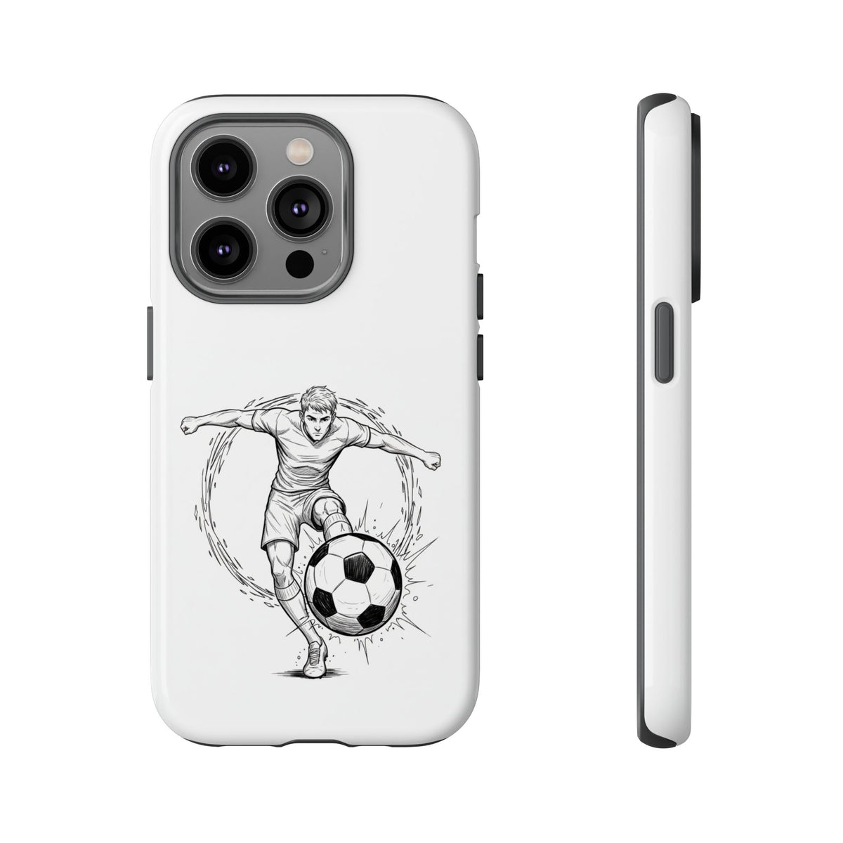 Football Striker Winners Mindset Case