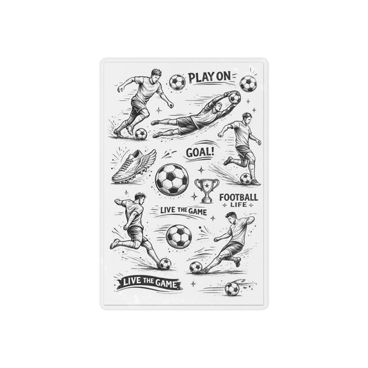 Temporary Tattoos, Football designs, Tattoo Sheet for Kids