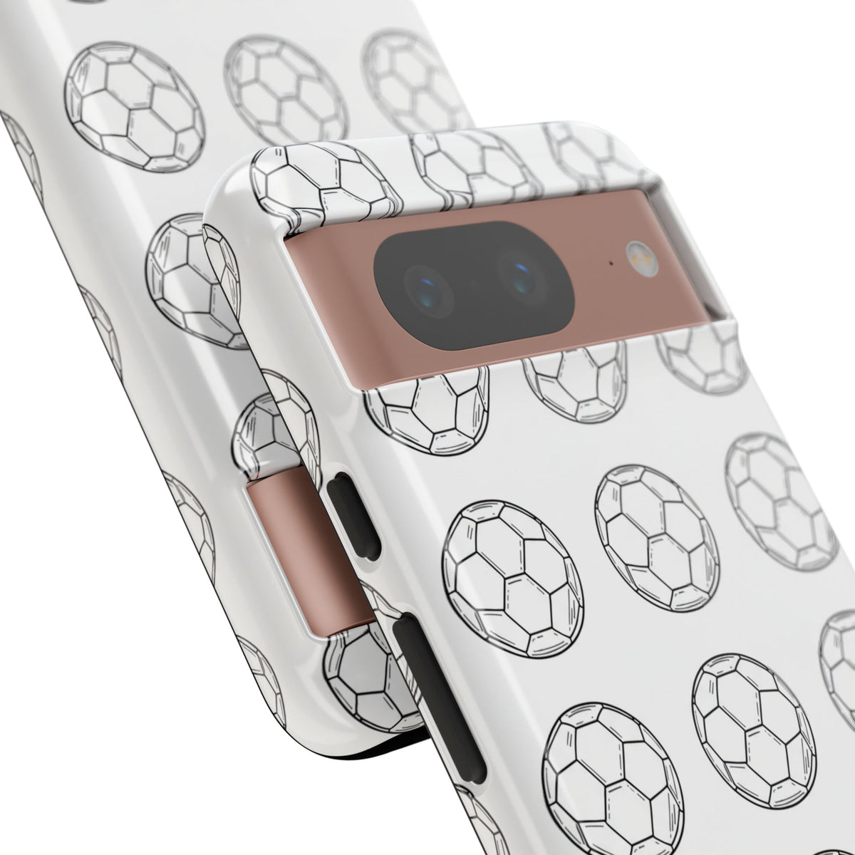 Phone Case, Football Minimalist Football Repeat Design, Tough Case