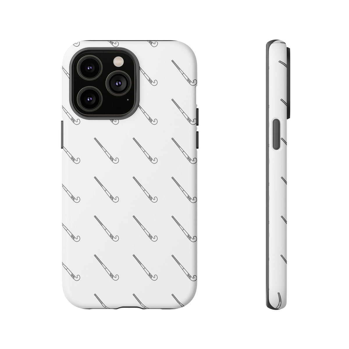 Phone Case, Hockey Stick Pattern, Tough Cases