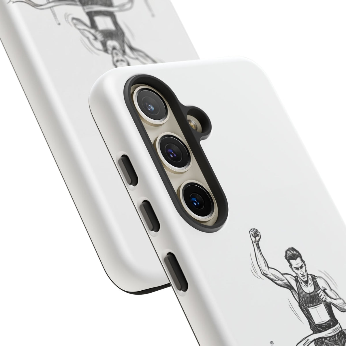 Phone Case, Running, finish line design, Tough Case