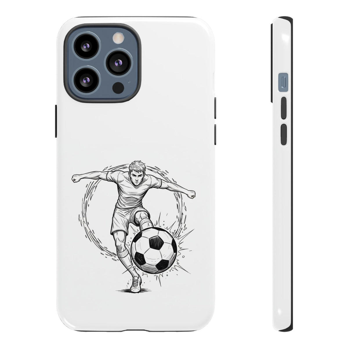 Football Striker Winners Mindset Case
