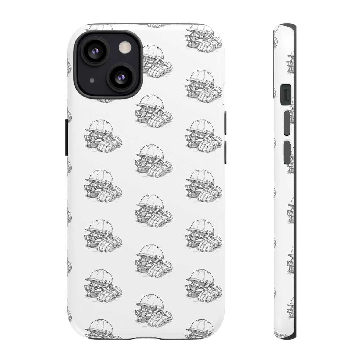Phone Case Cricket Gear Repeat Pattern,Tough Case