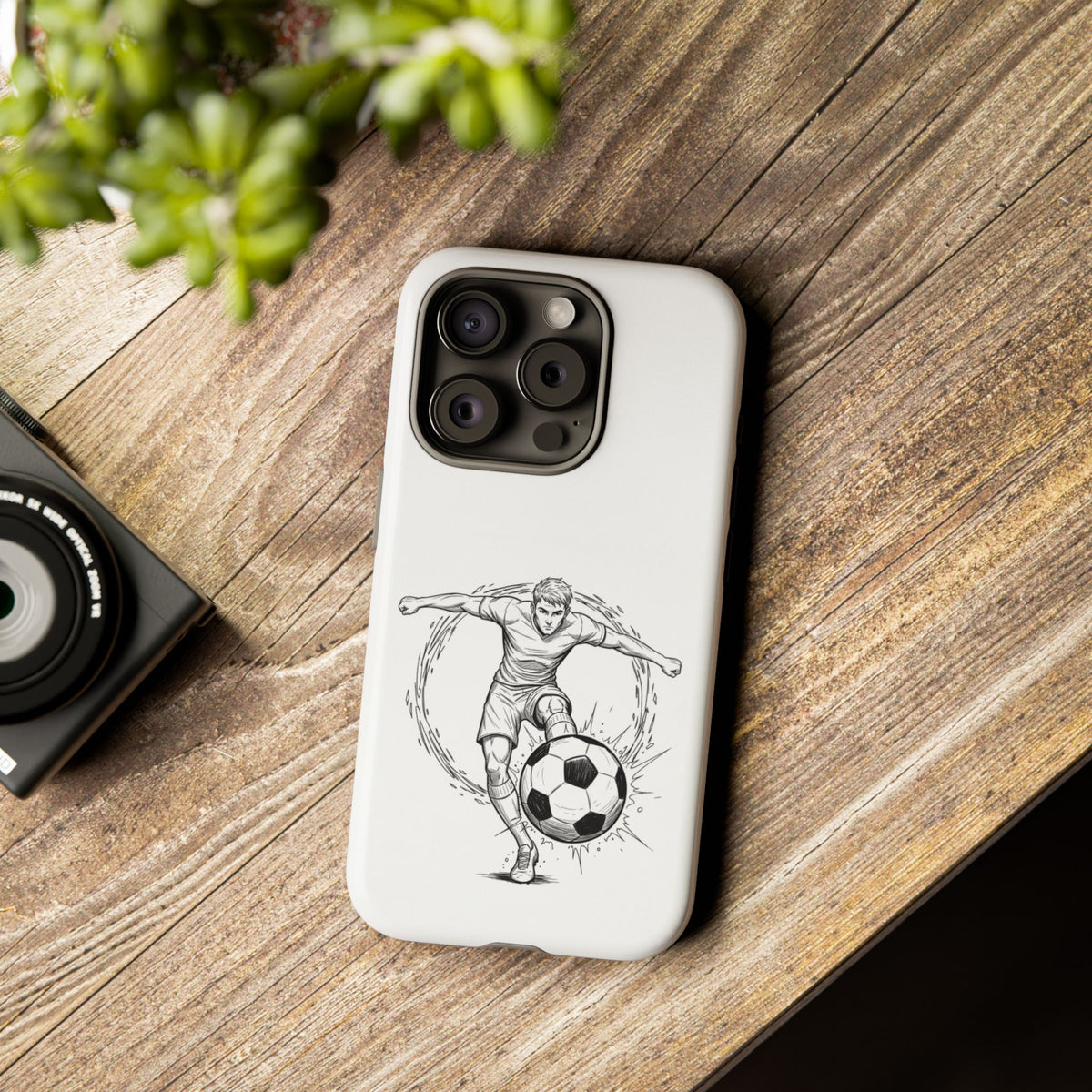 Football Striker Winners Mindset Case