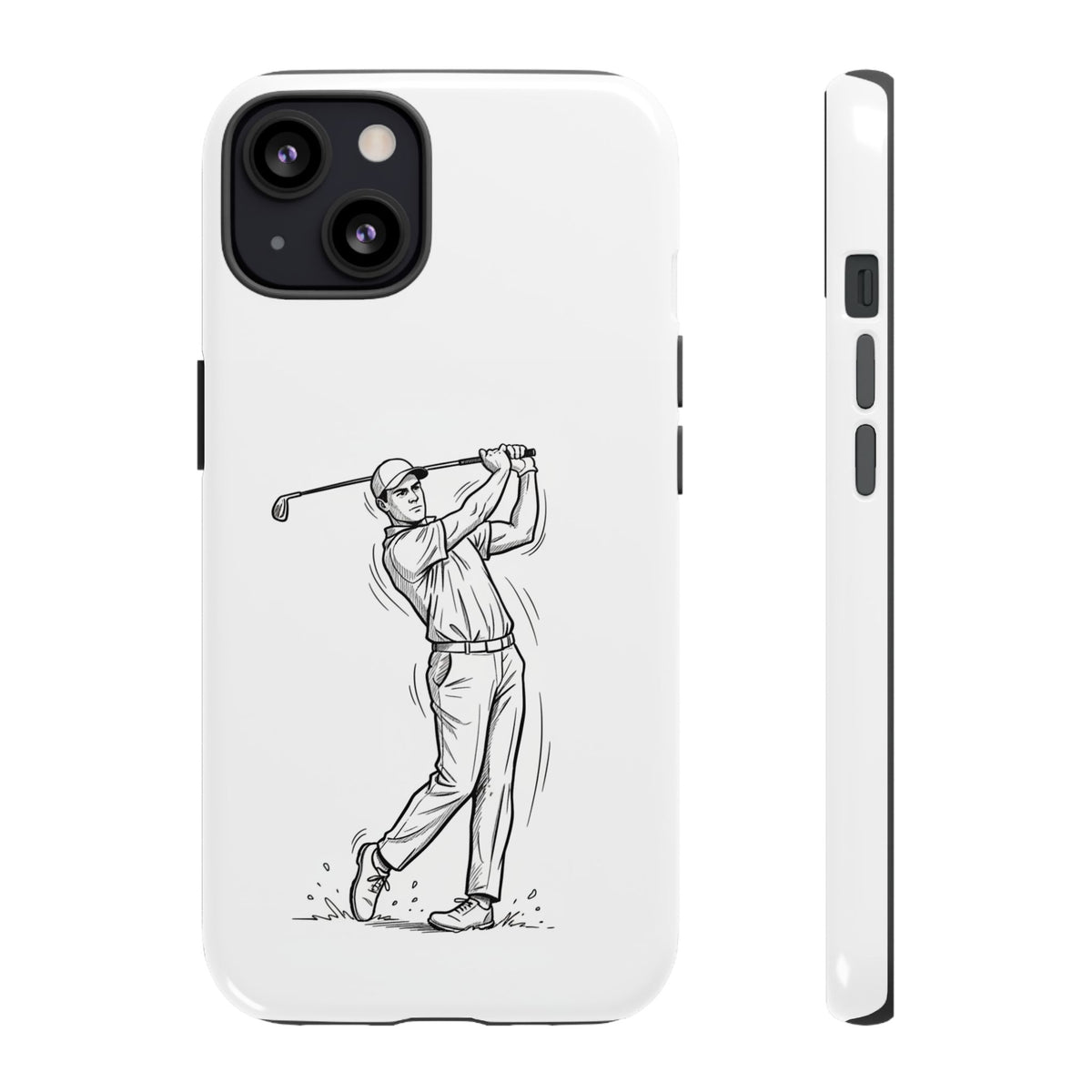 Phone Case, Golf Long Drive Design, Tough Case