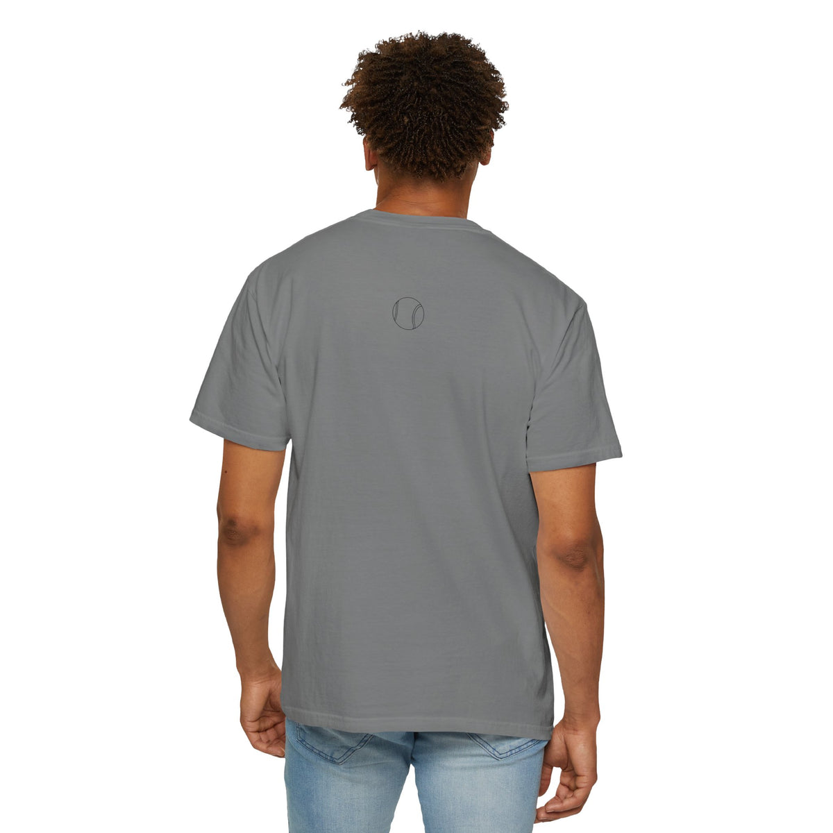 Copy of T shirt, Cricket Batsman Minimalist sketch design