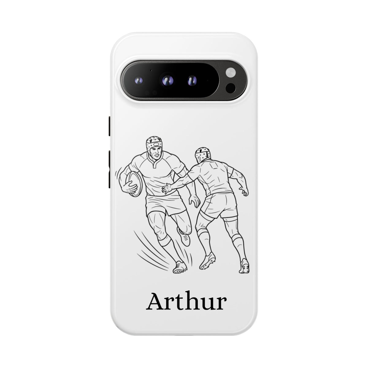Personalised Phone Case, Rugby sidestep, Tough Case,  Custom Name