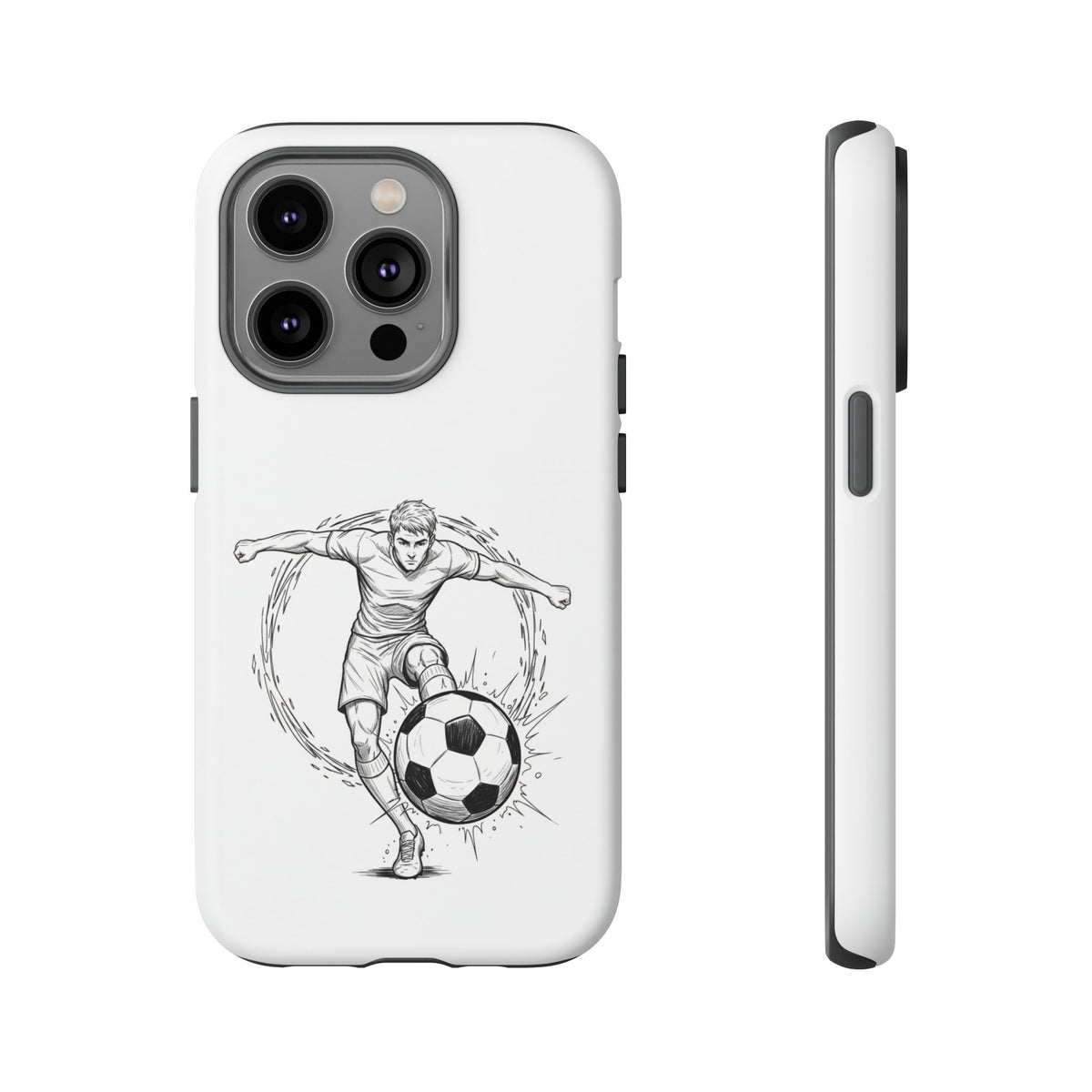 Football Striker Winners Mindset Case