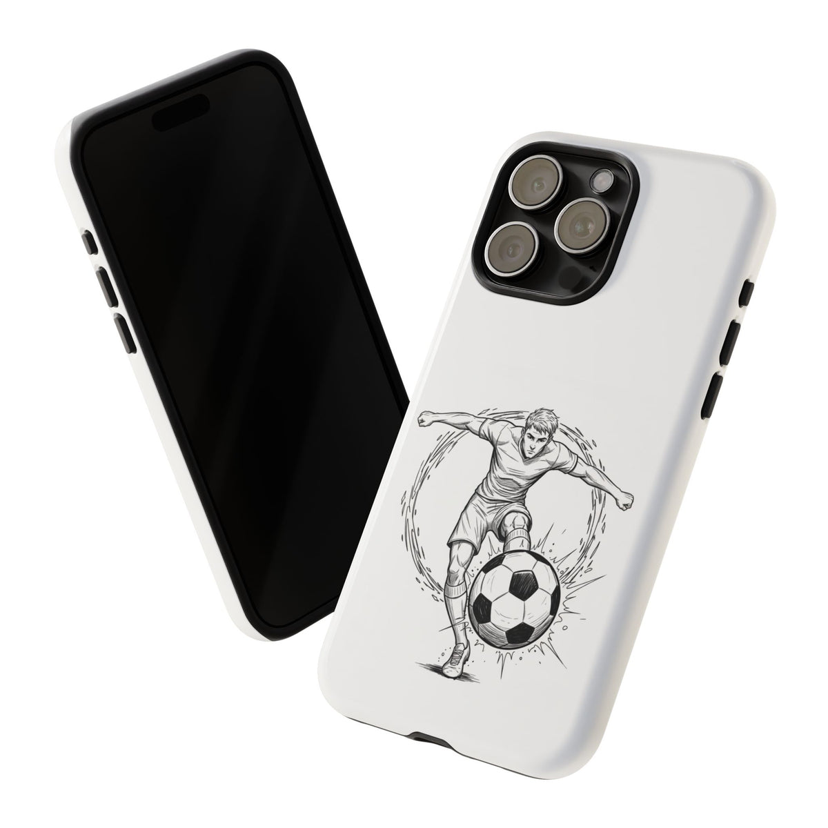 Football Striker Winners Mindset Case