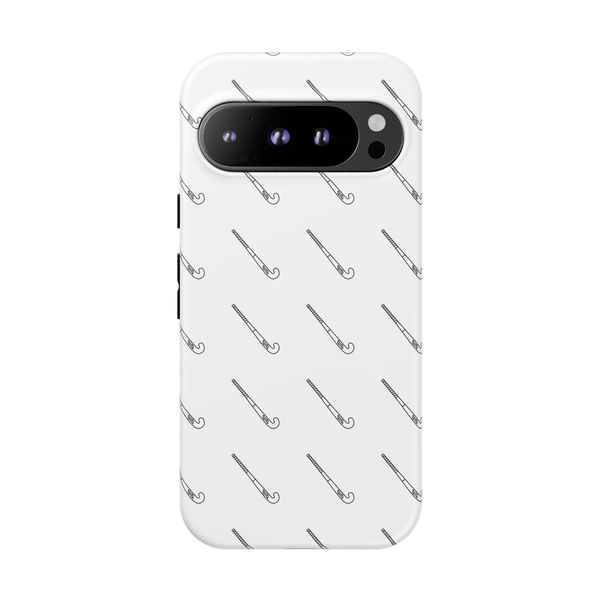 Phone Case, Hockey Stick Pattern, Tough Cases