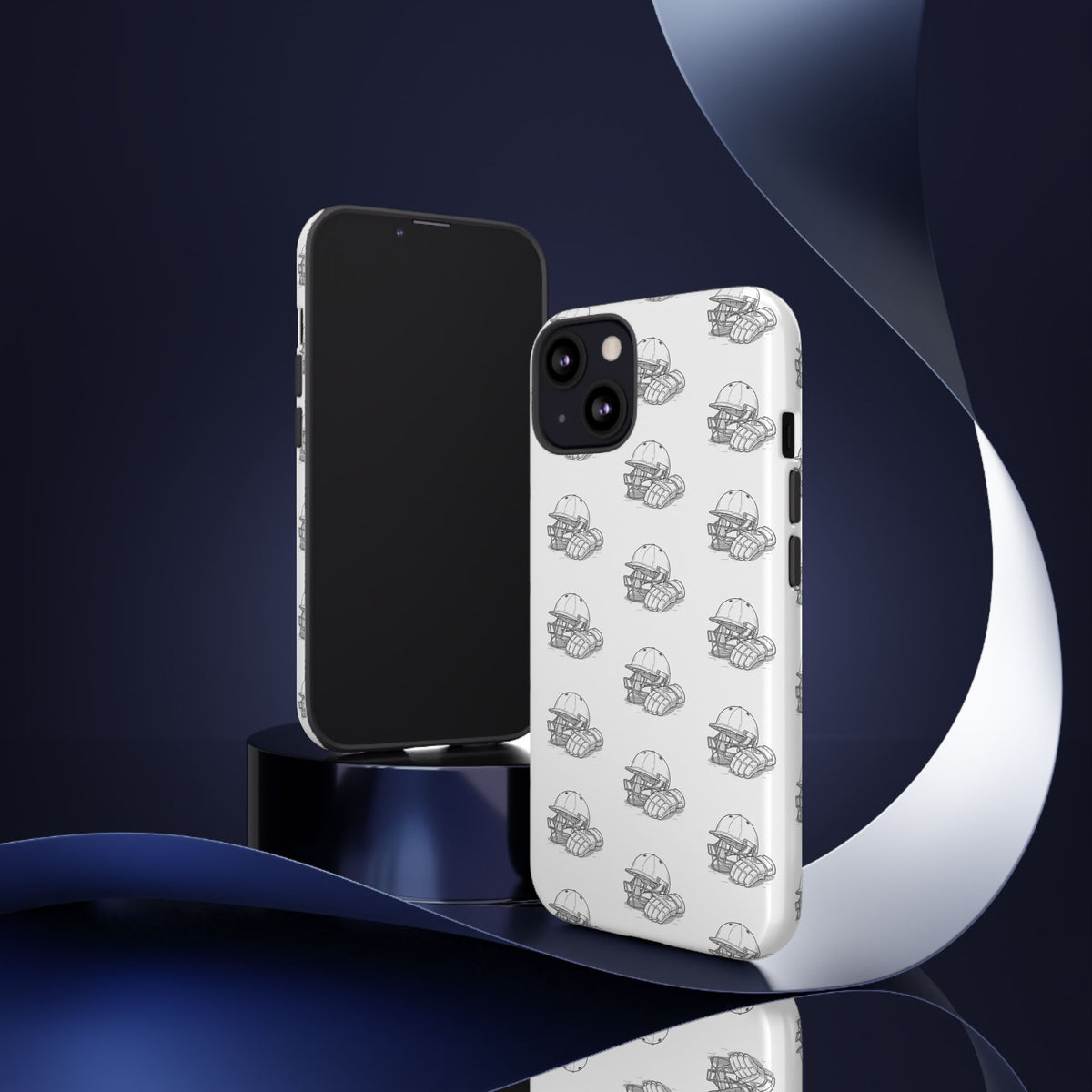 Phone Case Cricket Gear Repeat Pattern,Tough Case