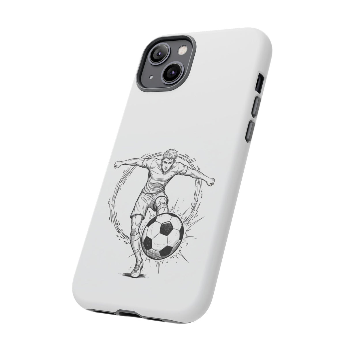 Football Striker Winners Mindset Case