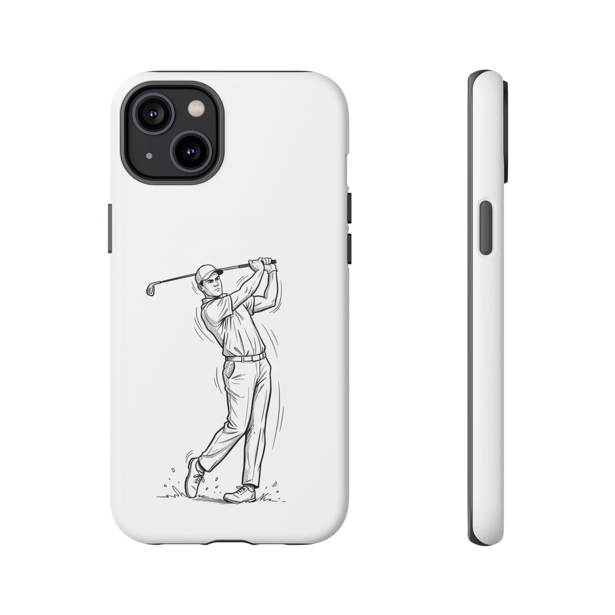 Phone Case, Golf Long Drive Design, Tough Case