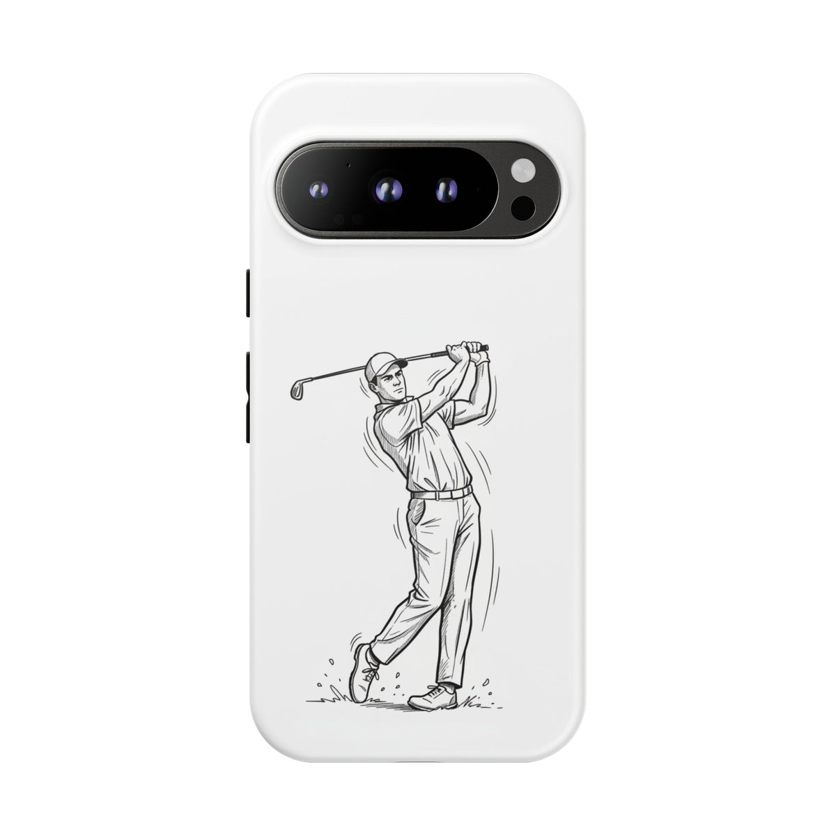 Phone Case, Golf Long Drive Design, Tough Case