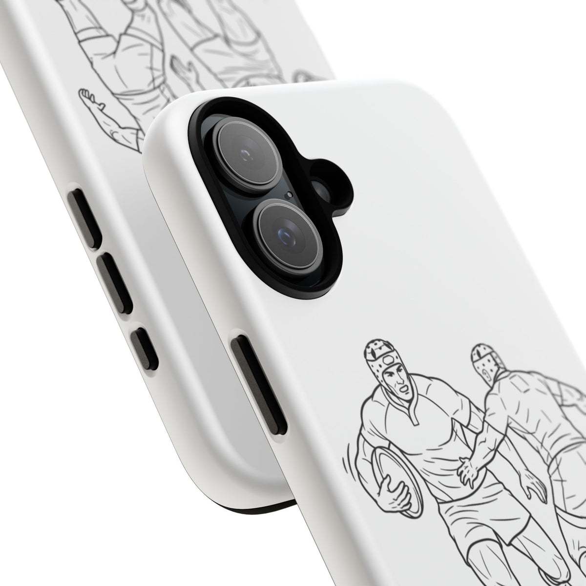 Personalised Phone Case, Rugby sidestep, Tough Case,  Custom Name