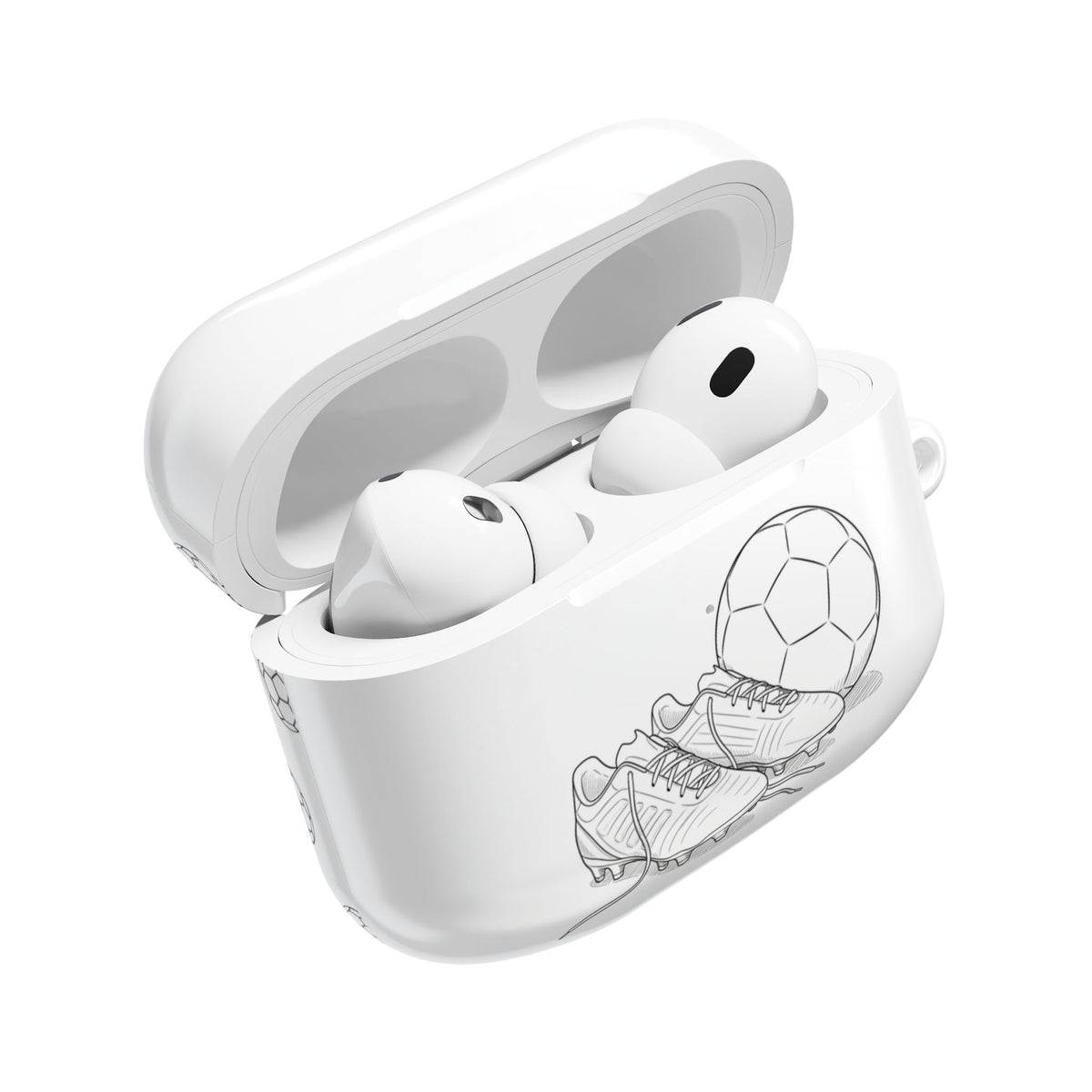 AirPods Case, Football Gear and Repeat Football Sketch design