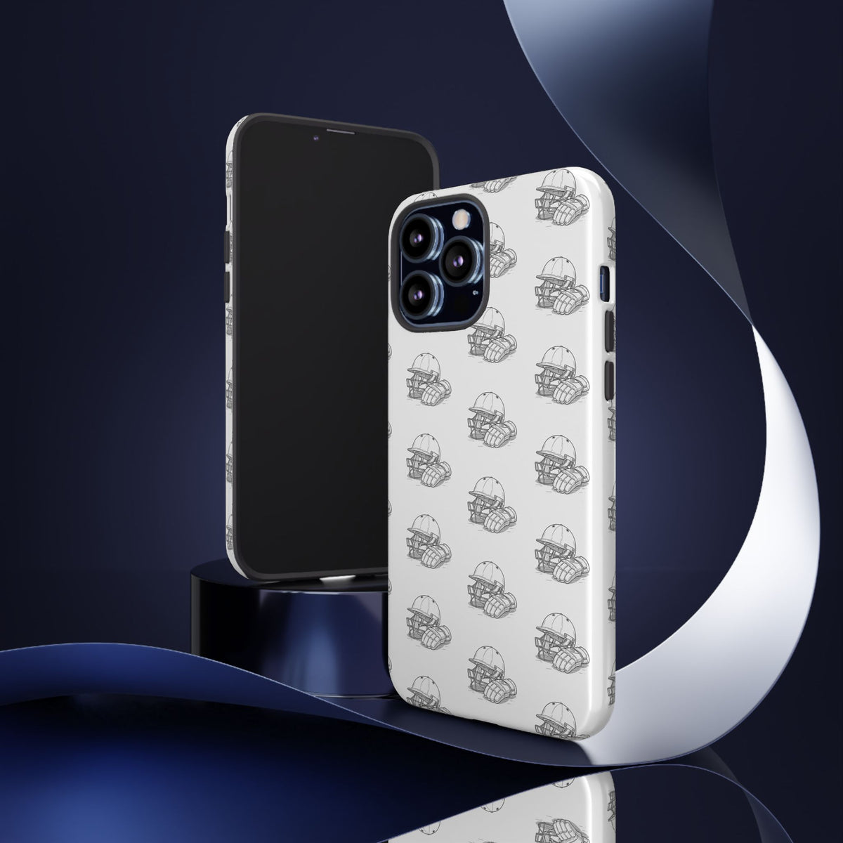 Phone Case Cricket Gear Repeat Pattern,Tough Case