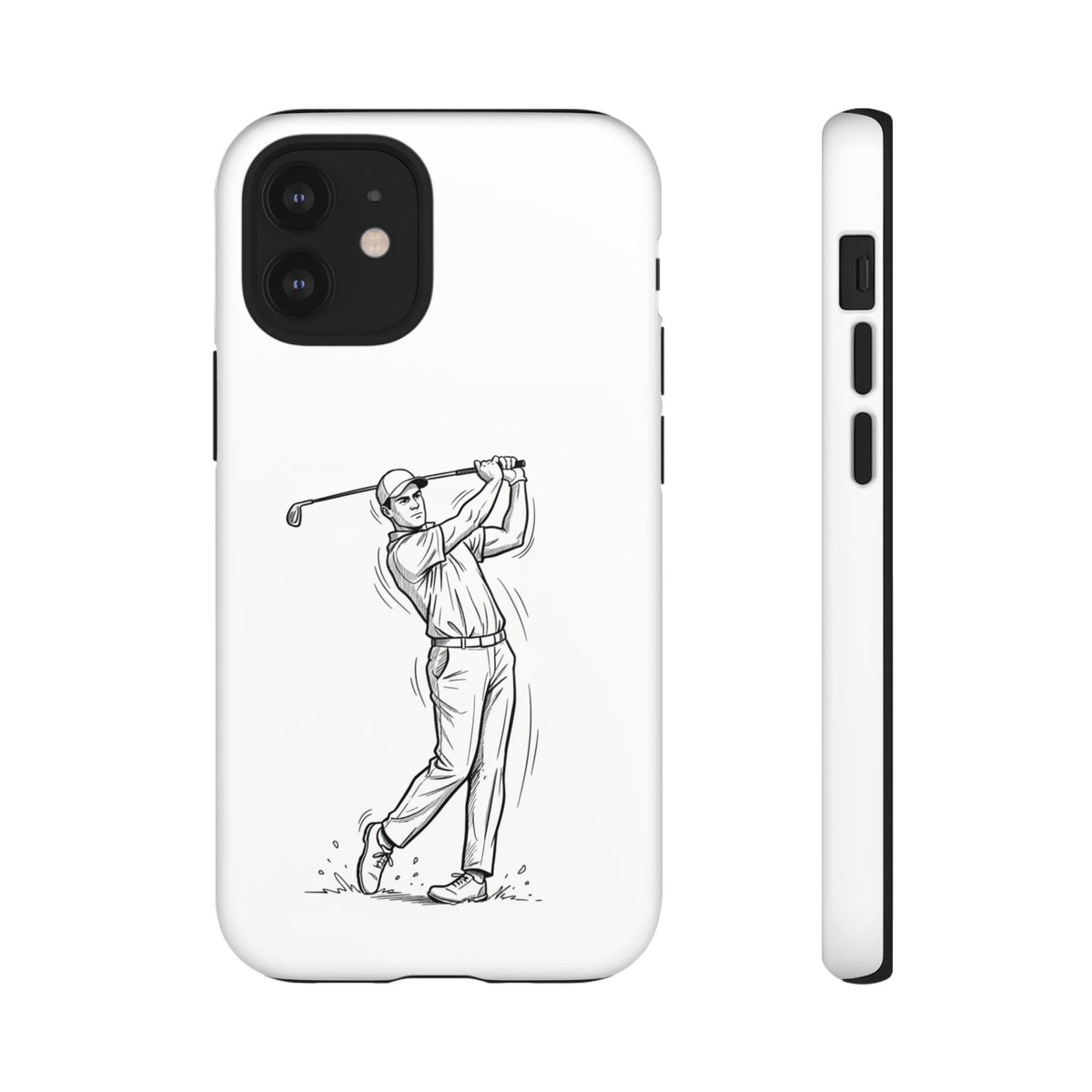Phone Case, Golf Long Drive Design, Tough Case