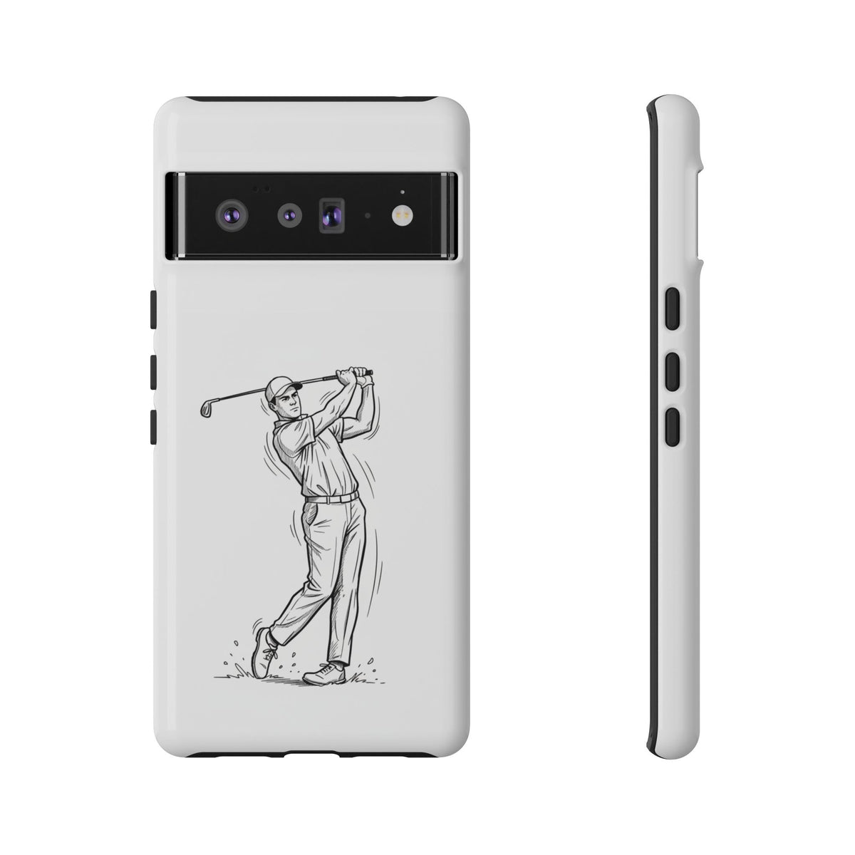 Phone Case, Golf Long Drive Design, Tough Case