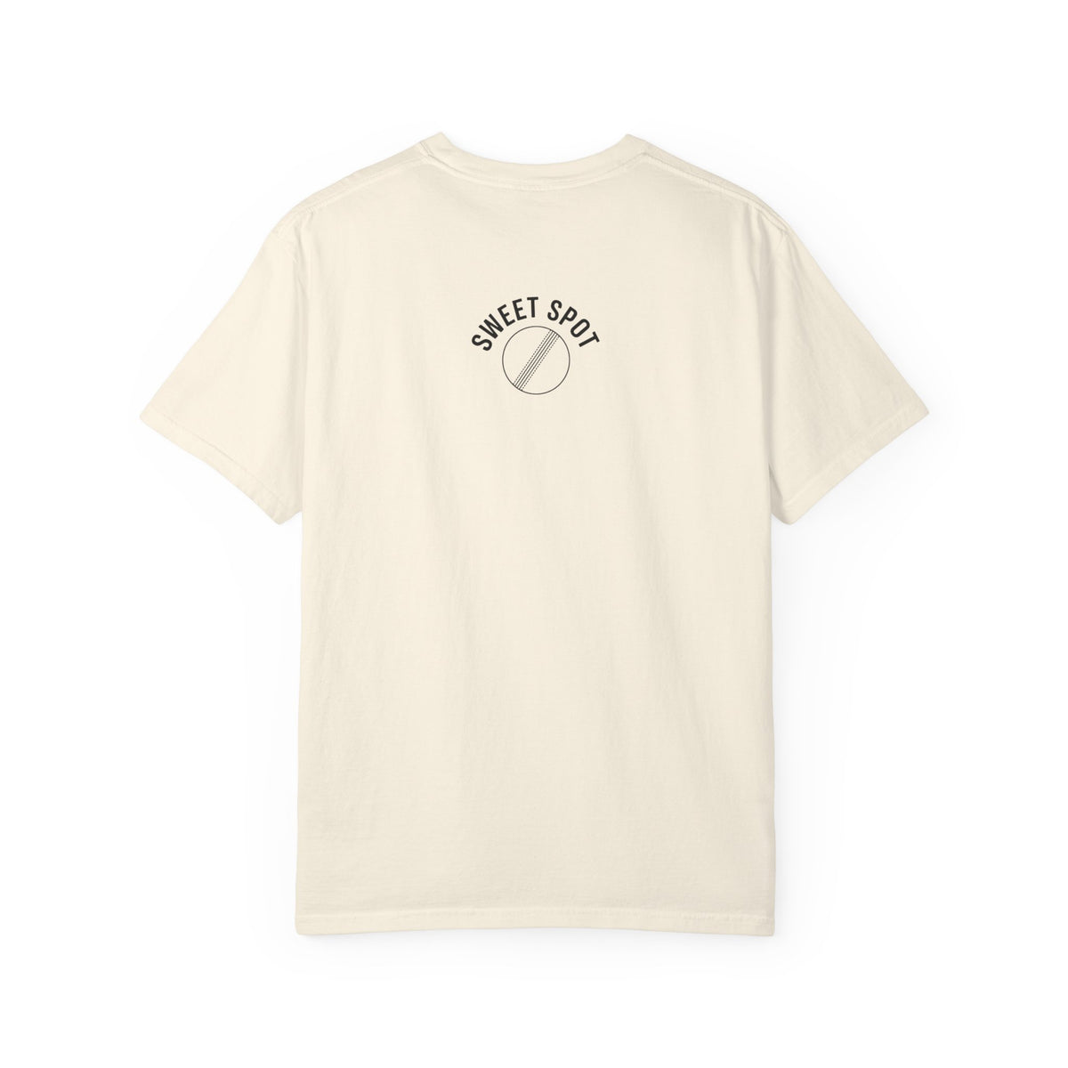T Shirt, Cricket Batsman Minimalist Sketch Design (Large image), Cotton, Various Colours