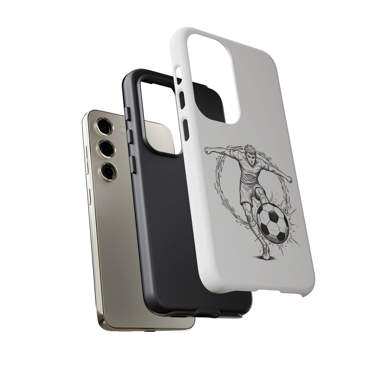 Football Striker Winners Mindset Case