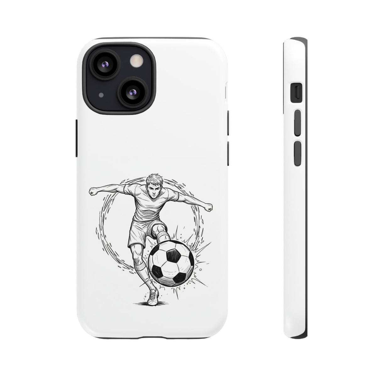 Football Striker Winners Mindset Case