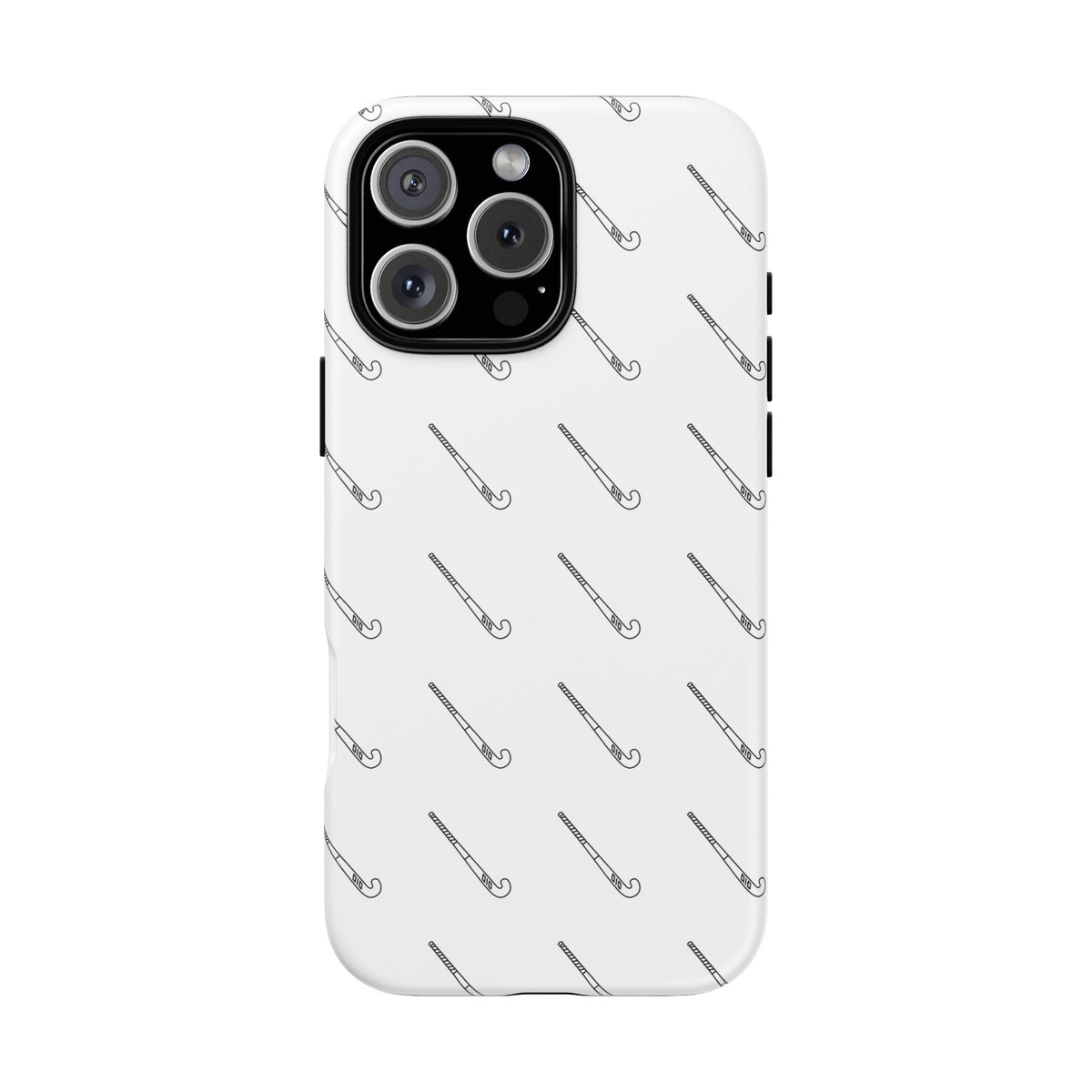 Phone Case, Hockey Stick Pattern, Tough Cases