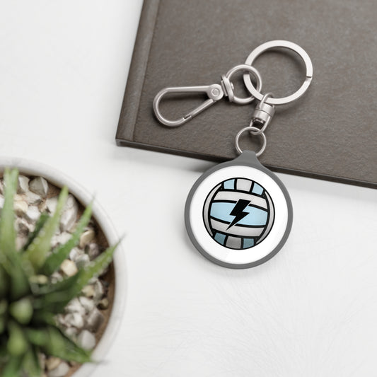 Keyring Bag Tag, Netball, Image design