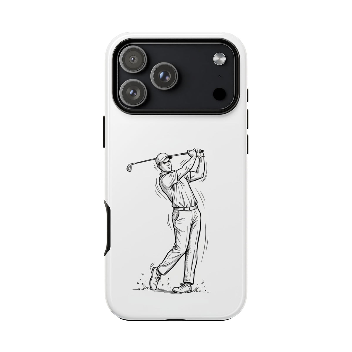 Phone Case, Golf Long Drive Design, Tough Case