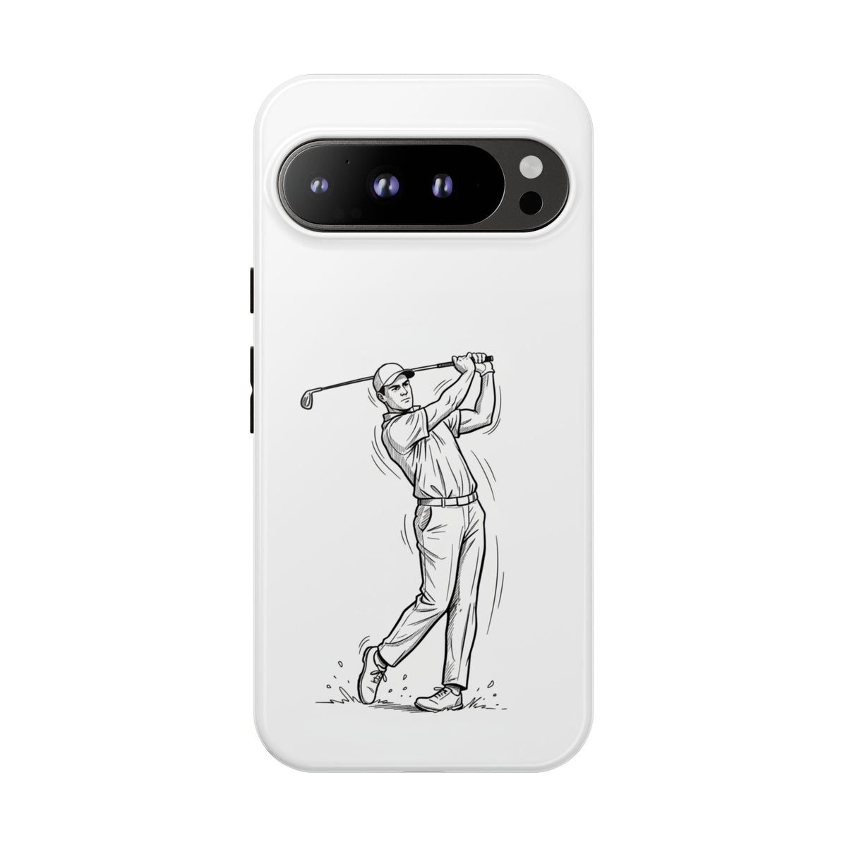 Phone Case, Golf Long Drive Design, Tough Case