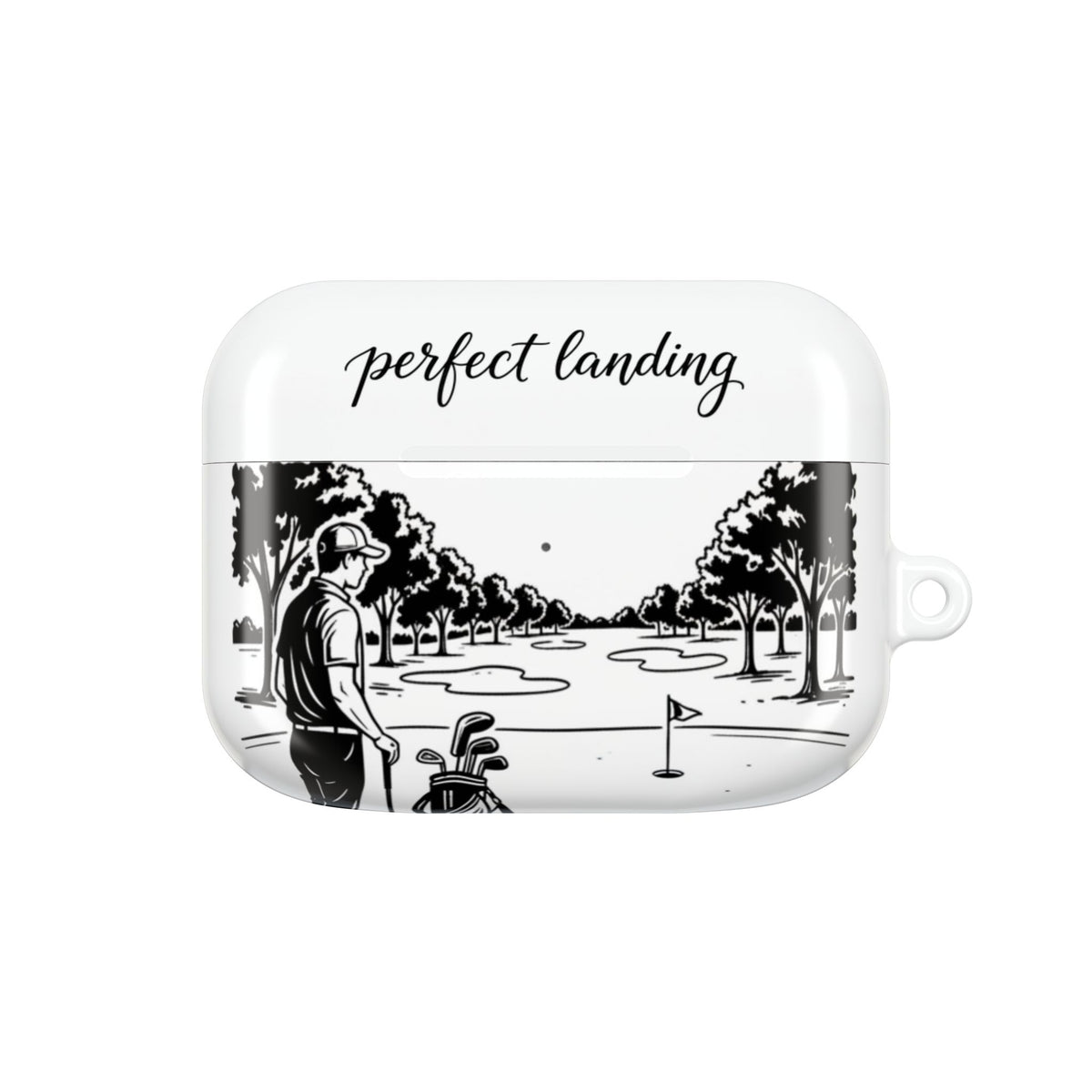 AirPods Case, Golf, perfect landing - the long shot design