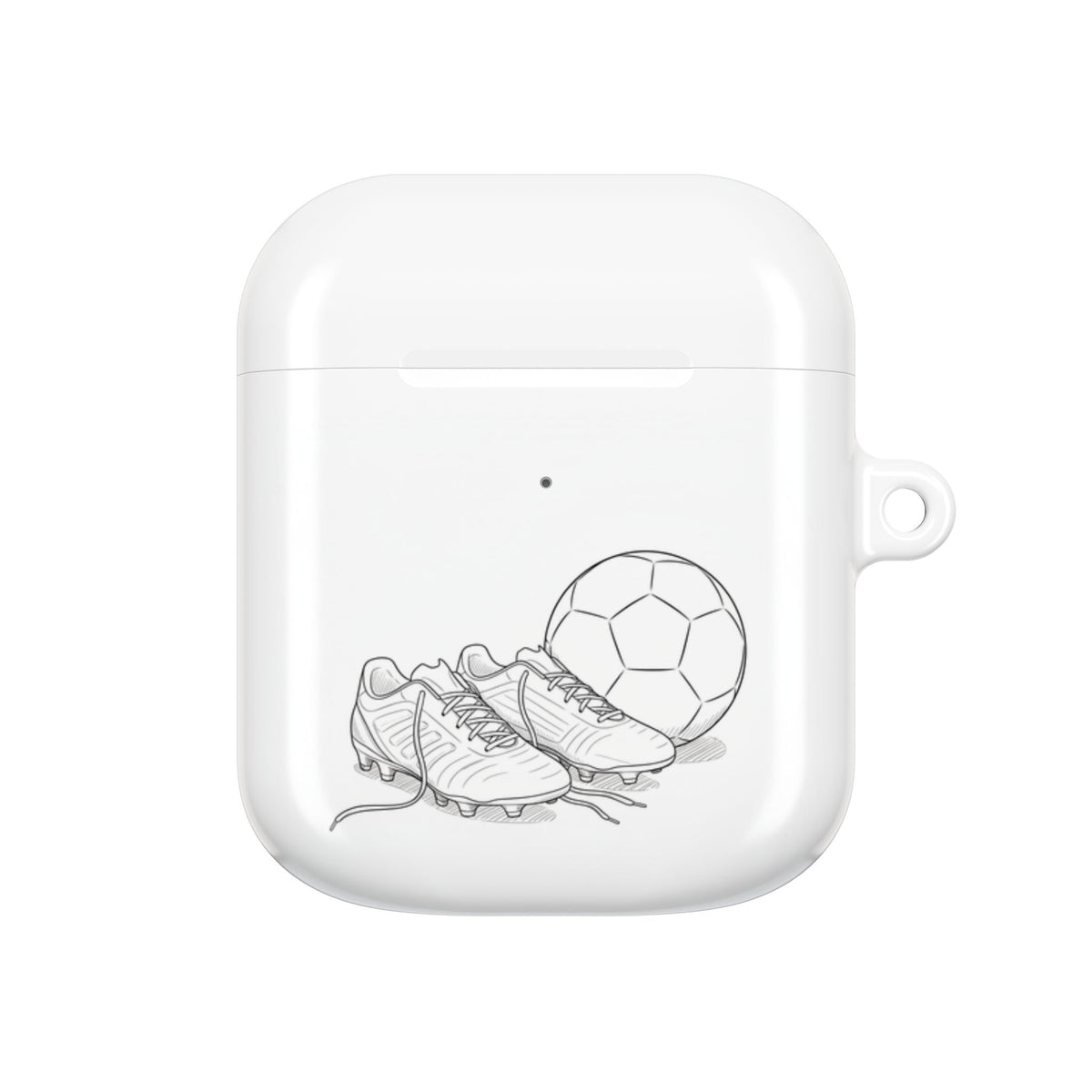 AirPods Case, Football Gear and Repeat Football Sketch design