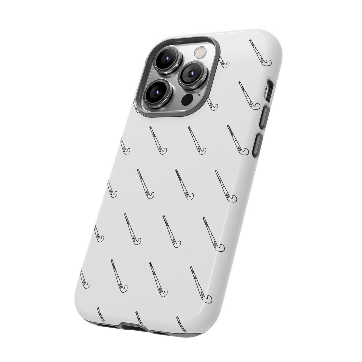Phone Case, Hockey Stick Pattern, Tough Cases