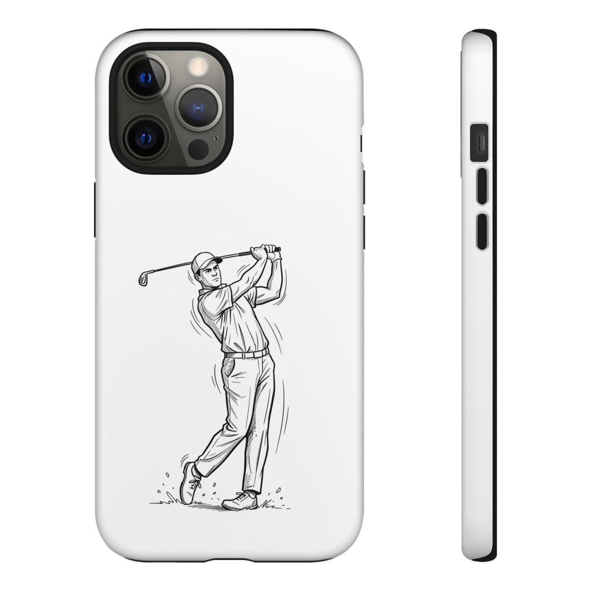 Phone Case, Golf Long Drive Design, Tough Case