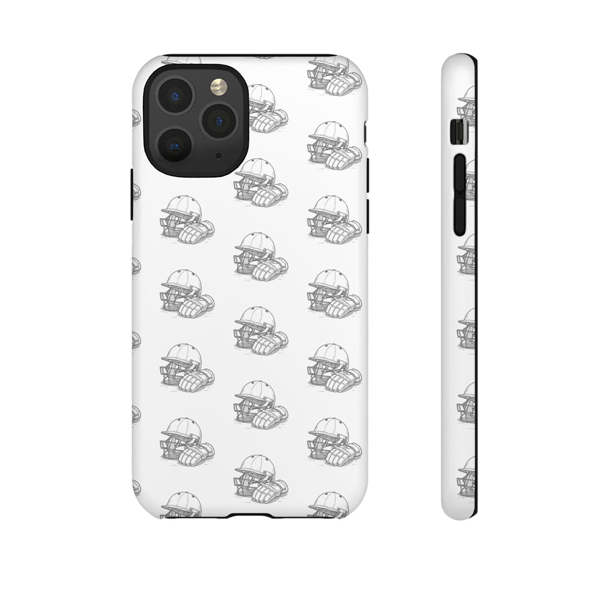 Phone Case Cricket Gear Repeat Pattern,Tough Case