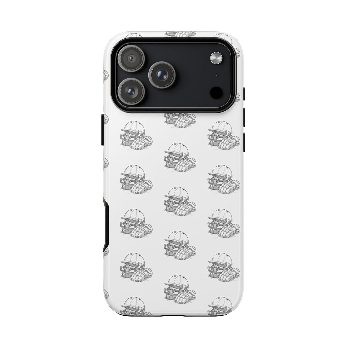 Phone Case Cricket Gear Repeat Pattern,Tough Case