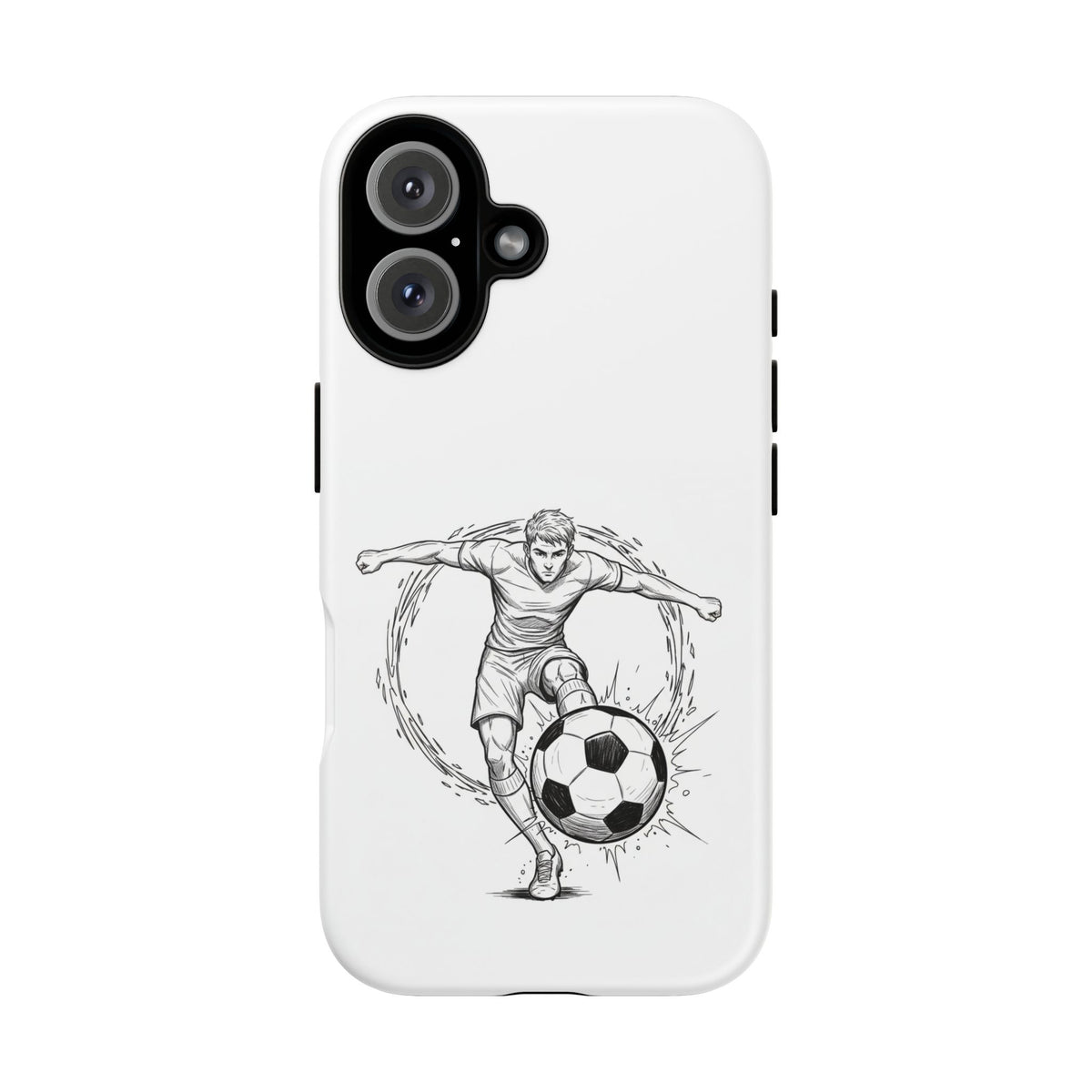 Football Striker Winners Mindset Case
