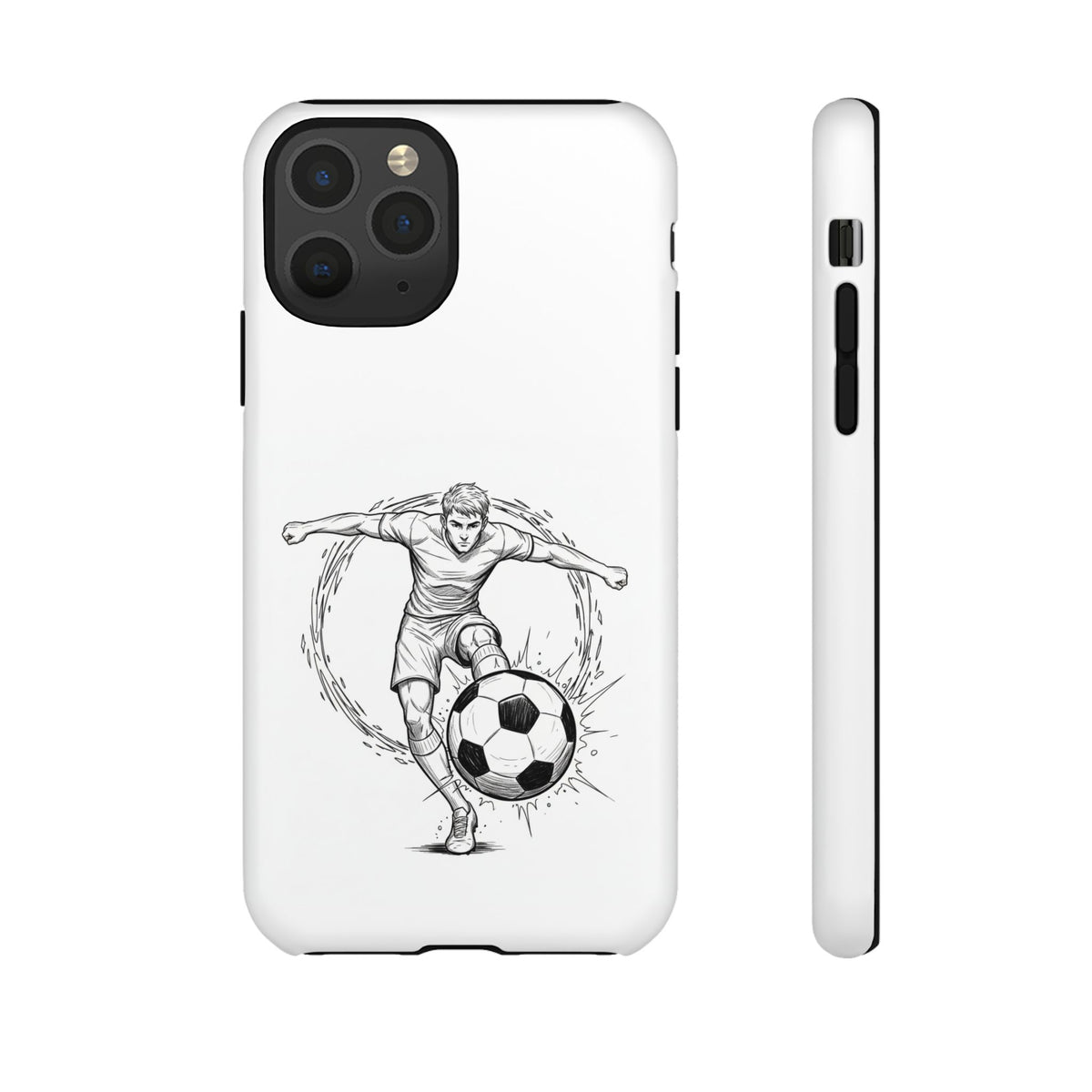 Football Striker Winners Mindset Case