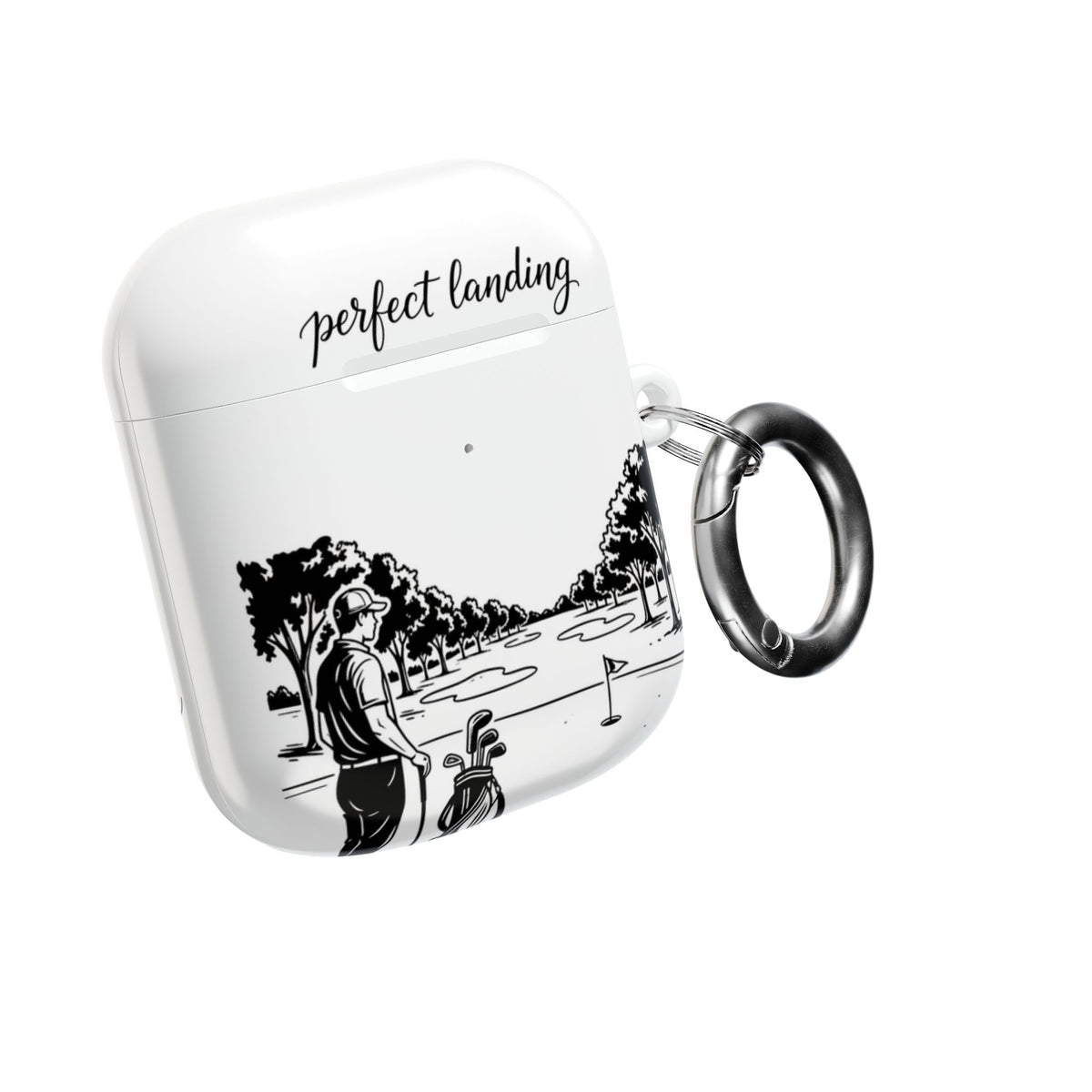 AirPods Case, Golf, perfect landing - the long shot design
