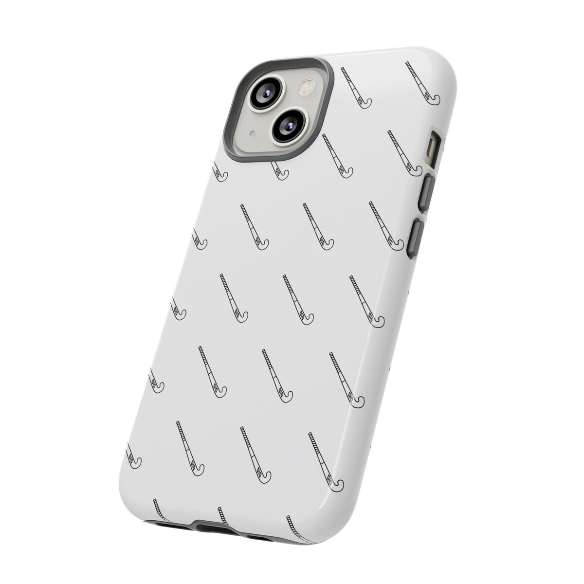 Phone Case, Hockey Stick Pattern, Tough Cases