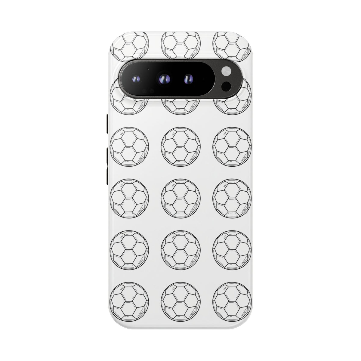 Phone Case, Football Minimalist Football Repeat Design, Tough Case