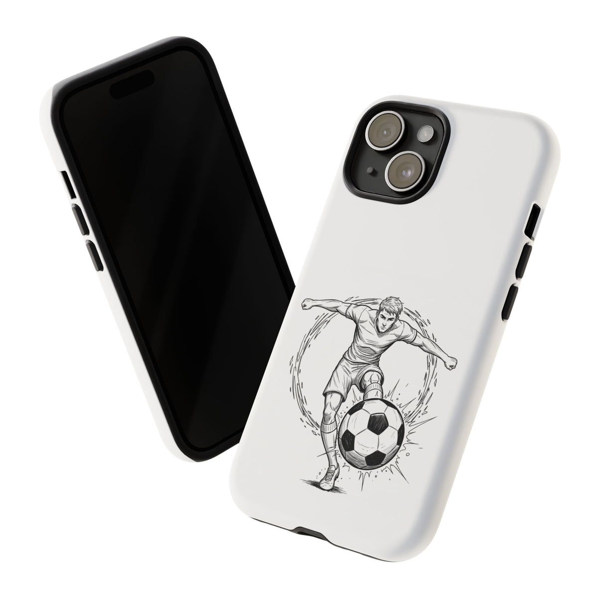 Football Striker Winners Mindset Case