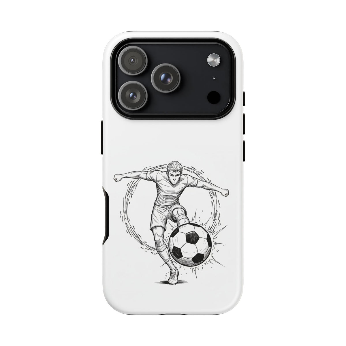 Football Striker Winners Mindset Case
