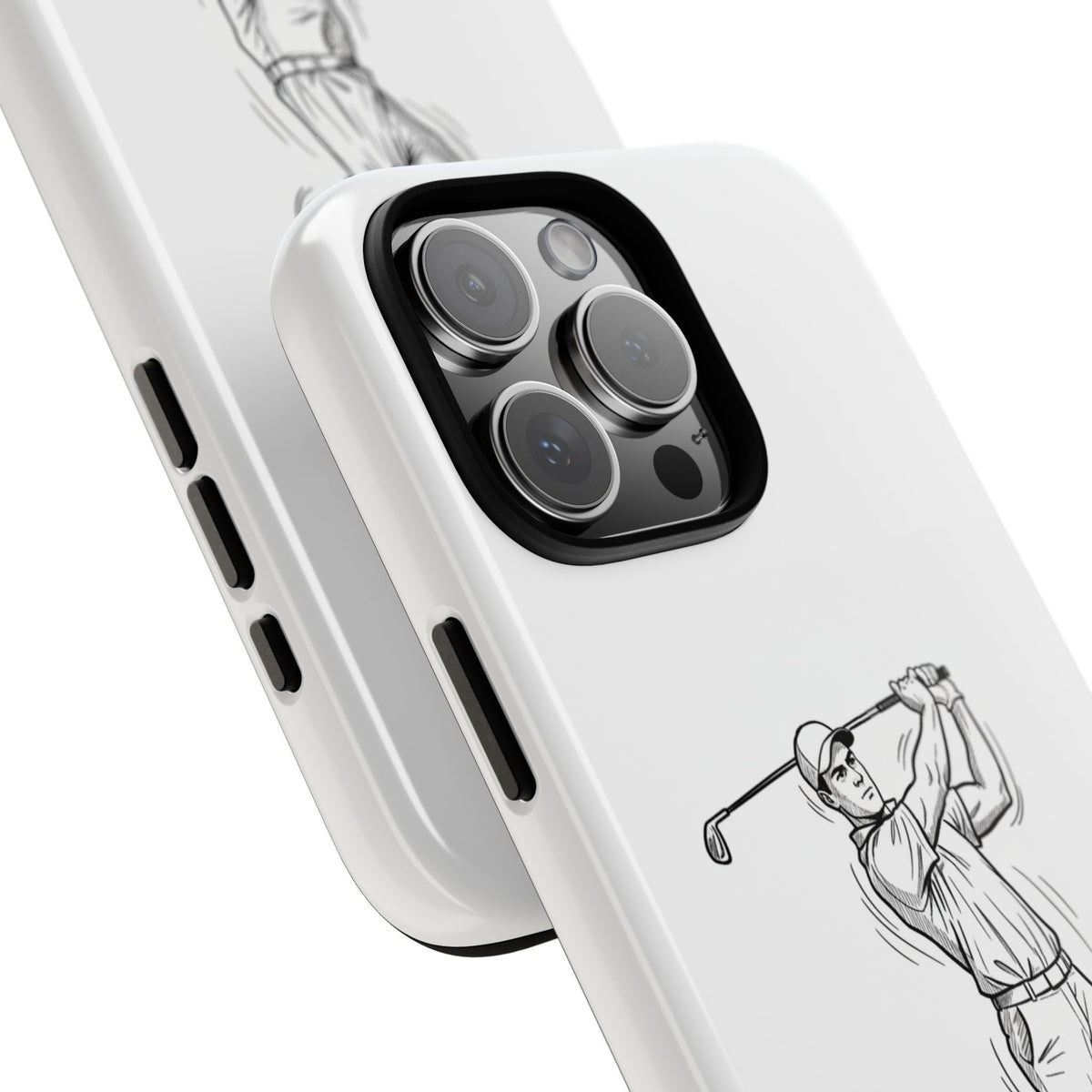 Phone Case, Golf Long Drive Design, Tough Case